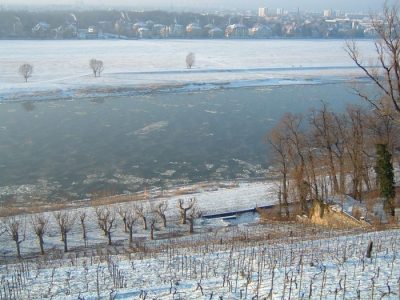 Eisgang am 24. Januar