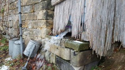 300 Liter ablassen am 4. Januar